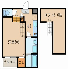ブランドハウス城西Ｉ 間取図