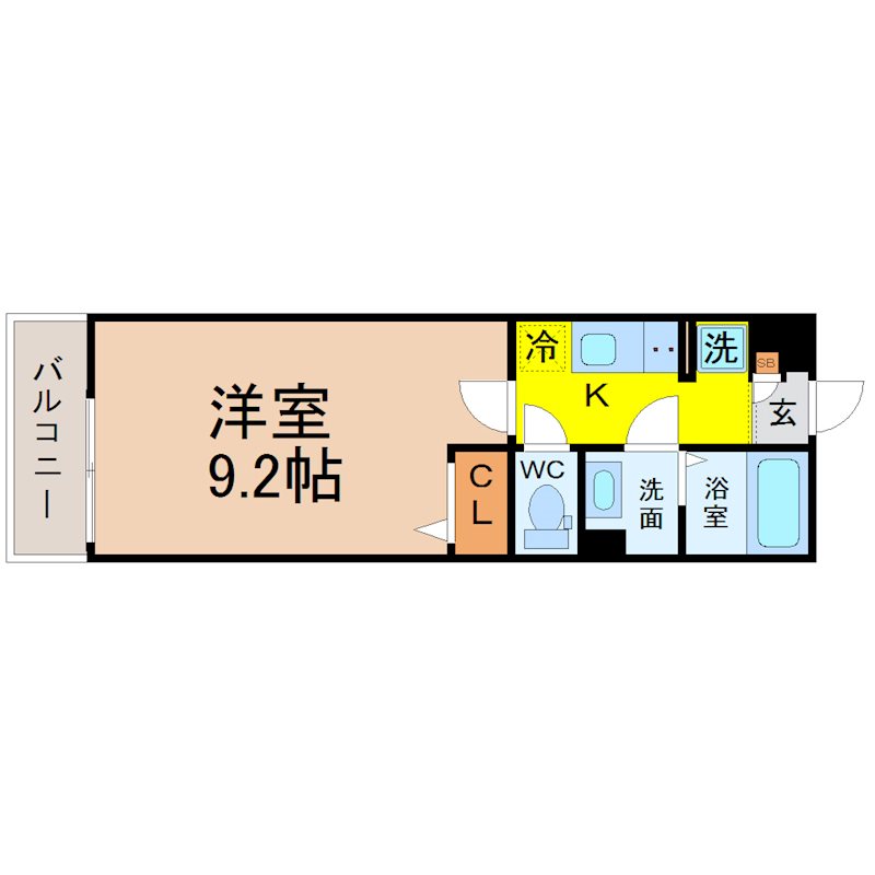 リブリ・大杉 間取図