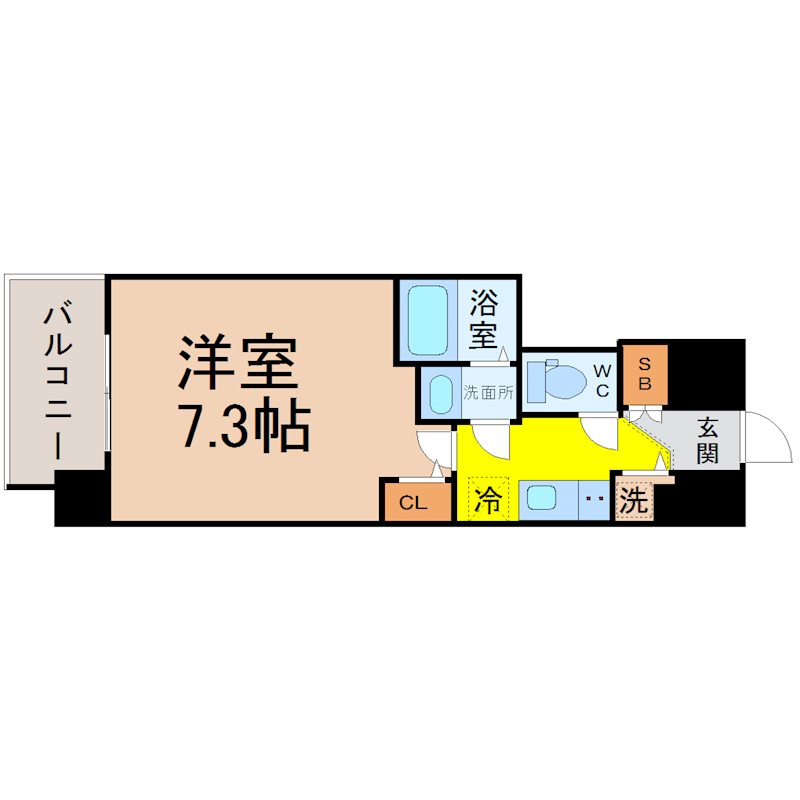 エスリード千種パークフロント 間取図