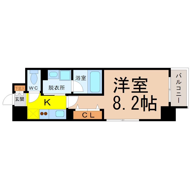 エルスタンザ千代田  間取図