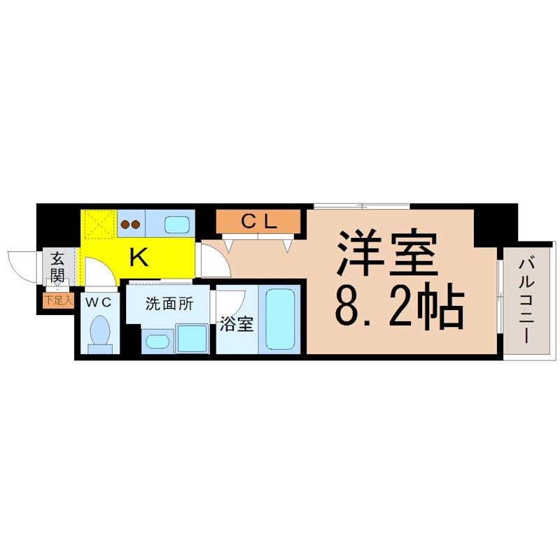 エルスタンザ千代田  間取図