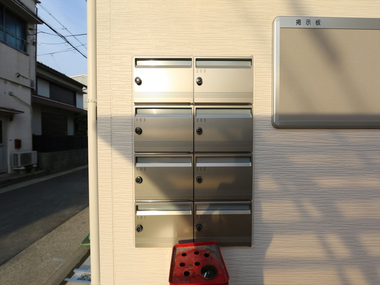 シンフォニア城北 集合ポスト