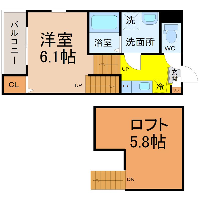 Healing Terrace（ヒーリングテラス） 間取図
