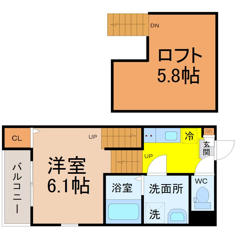Healing Terrace（ヒーリングテラス） 間取図