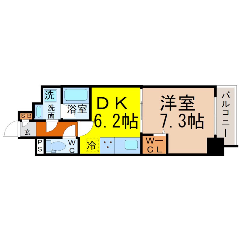 マイコスモス 間取図