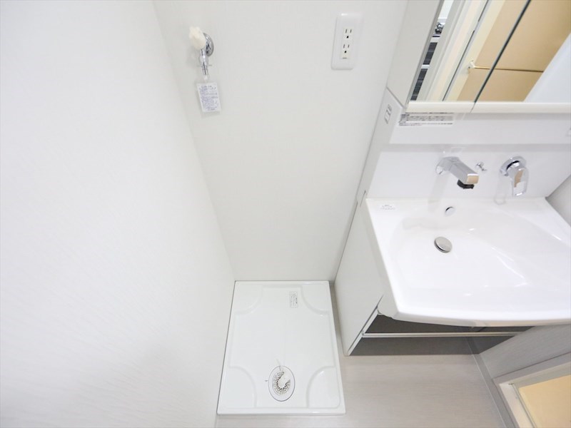 ダイアモンドムーン 脱衣所　室内洗濯機置き場
