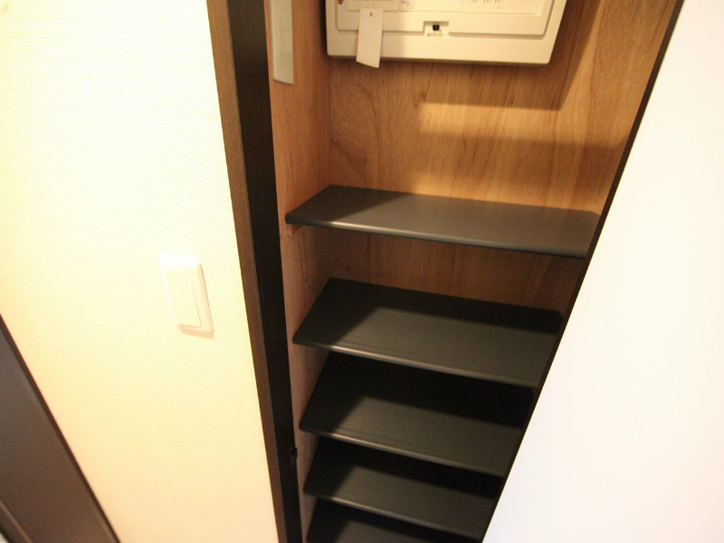 ＴＯＹＯＯＫＡ　ＡＰＡＲＴＭＥＮＴ（トヨオカアパートメント） 玄関　シューズボックス付（収納充実してます）
