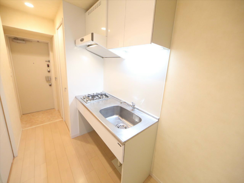 ラヴィアンローズ システムキッチン（ガス2口）冷蔵庫・レンジ等ご用意できます
