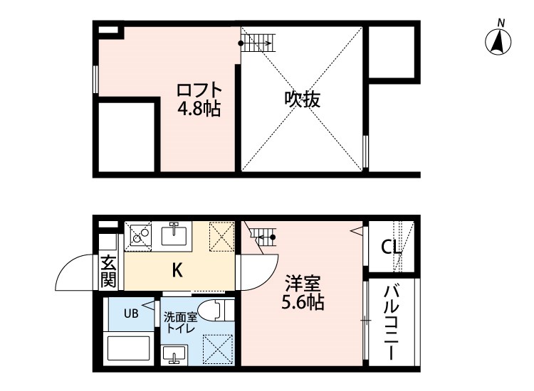 ｔｈａｎｋｆｕｌ（サンクフル） 間取図