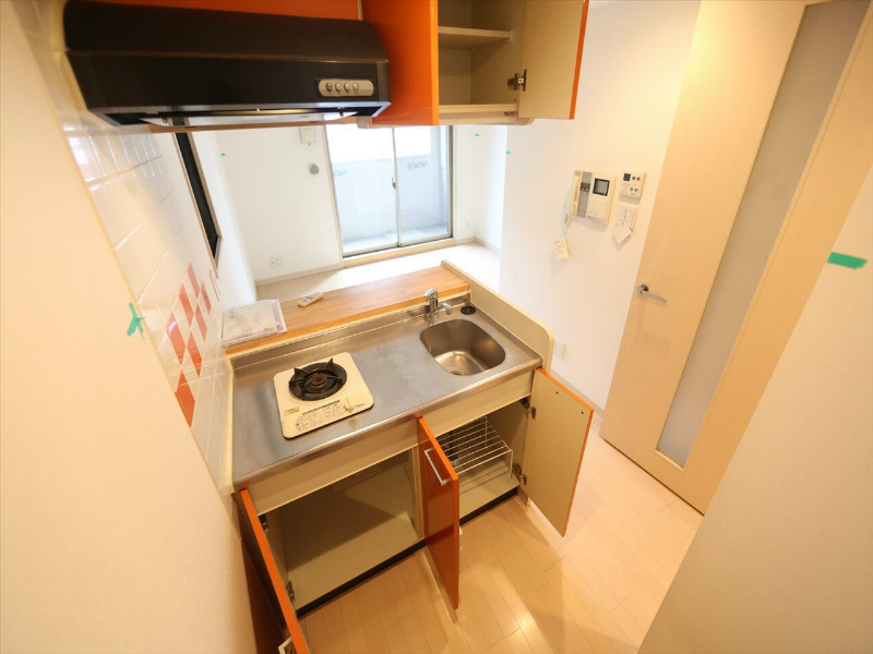 プレサンス名古屋ＳＴＡＴＩＯＮザ・シティ カウンターキッチン（ガス1口）冷蔵庫レンジ等ご用意できます