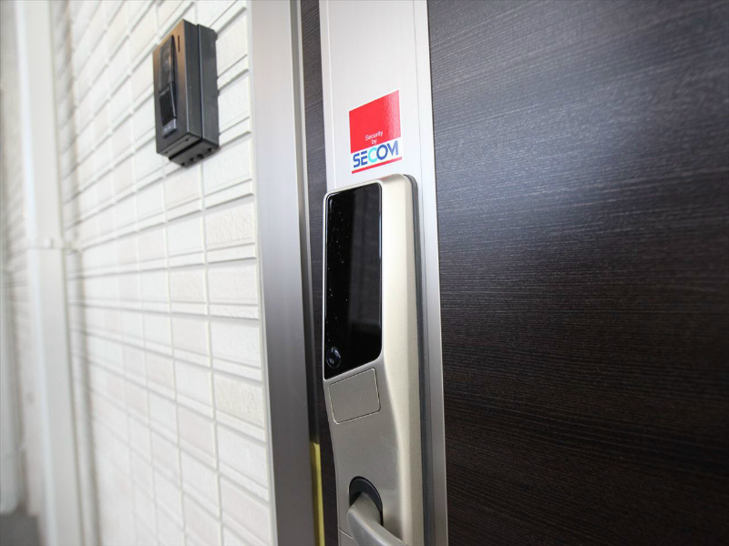 エポラール東別院 玄関カードキー対応　ホームセキュリティ加入済