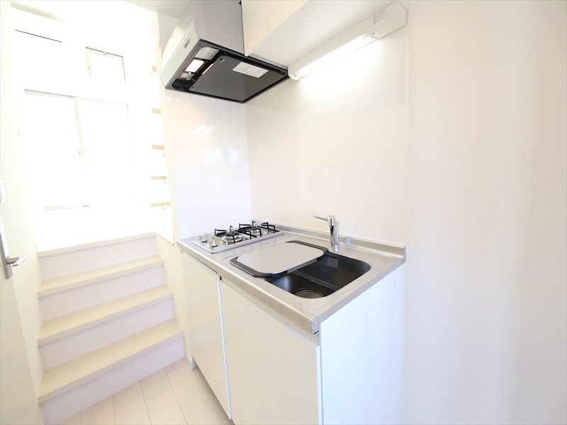 Ｌｏｆｔ9金山 システムキッチン（ガス2口コンロ付）