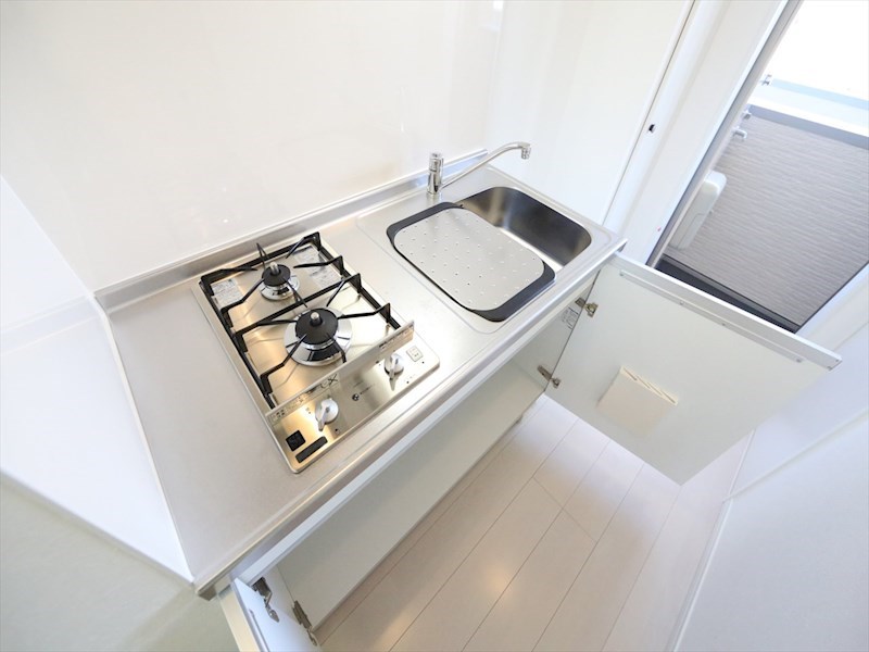 Ｌｏｆｔ9金山 システムキッチン（ガス2口コンロ付）