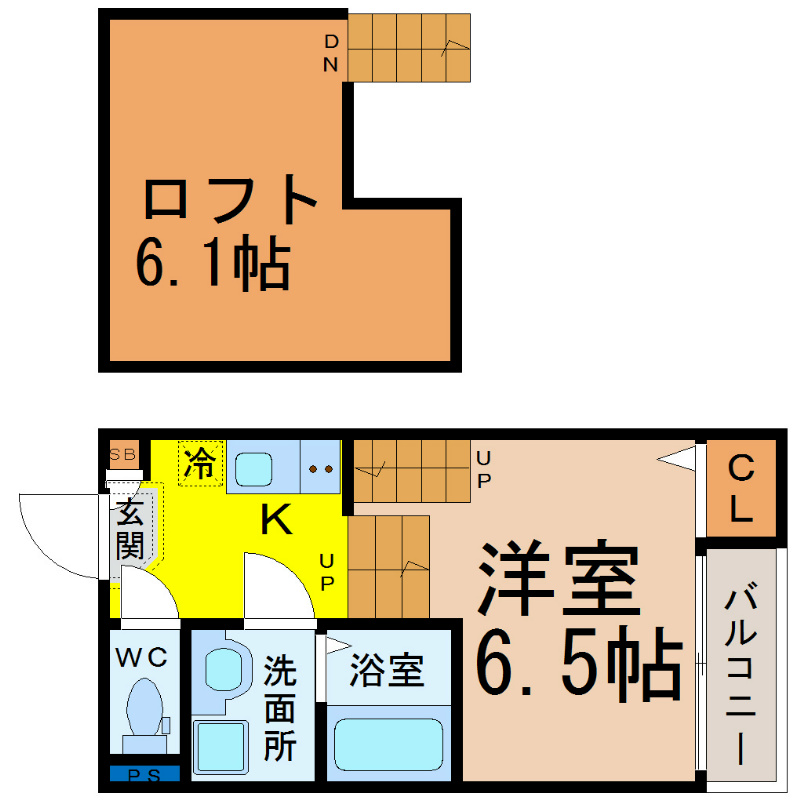 GRANDE本陣（グランデ本陣） 間取図