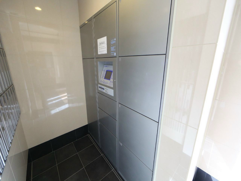 プレサンス名古屋STATIONディーヴァ 宅配ＢＯＸ　不在時に荷物を受け取ることができます