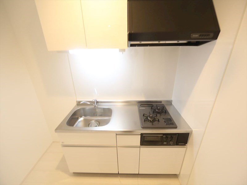 ＧＲＡＮＤＴＩＣ金山東 システムキッチン（ガス2口コンログリル付）