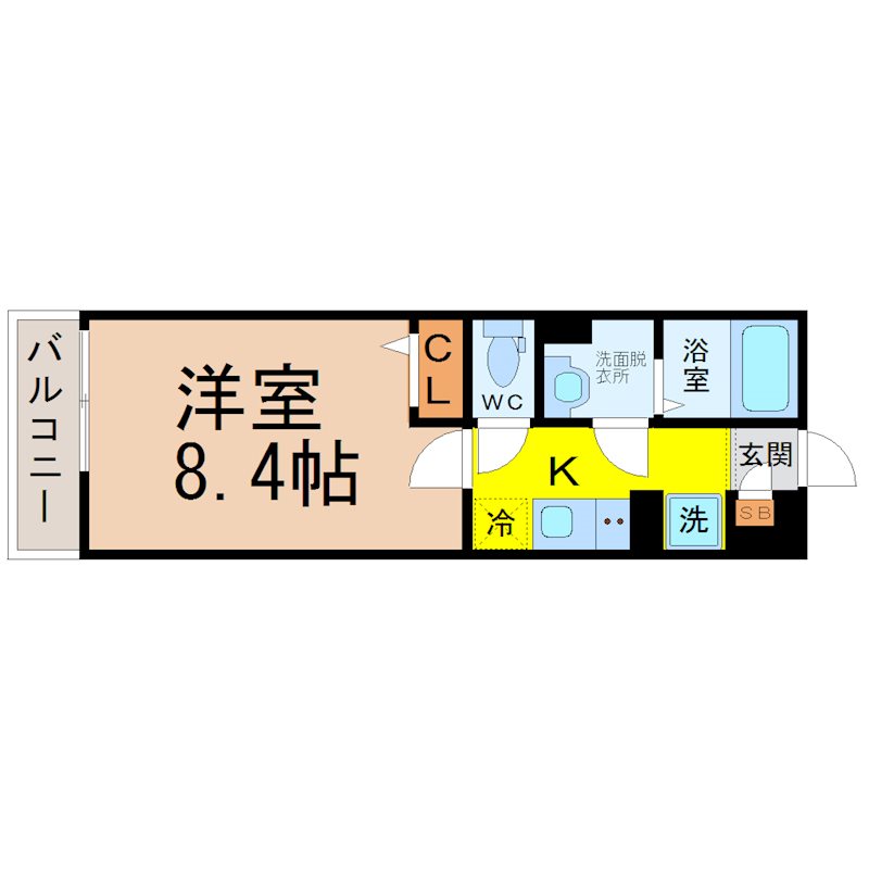 リブリ・OZウイング  間取図
