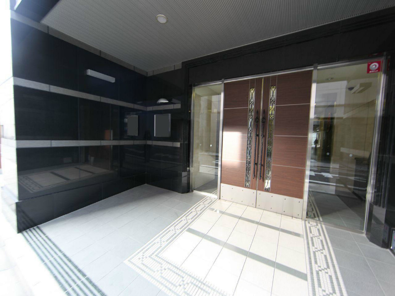 ライジングコート名古屋駅前東 外観　宅配ＢＯＸ　オートロック　防犯カメラ