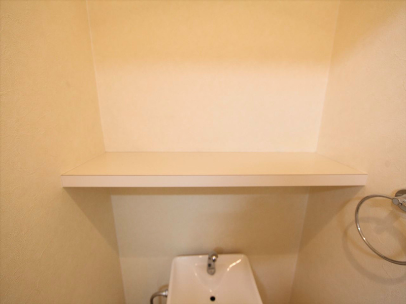 Ｃｌａｓｓｉａ トイレ上部にある棚