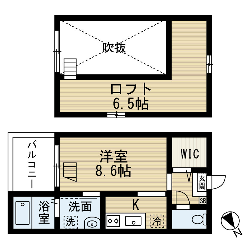 ＯＡＳＩＳ（オアシス） 間取図