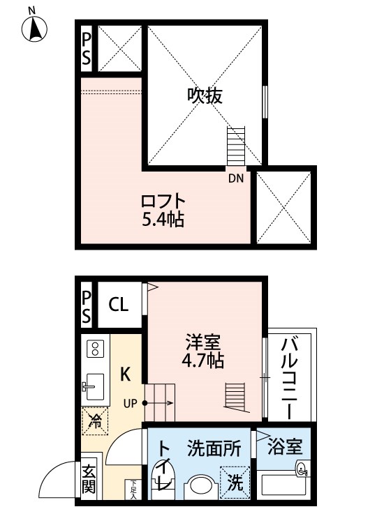 ラ・ロシェル 間取図