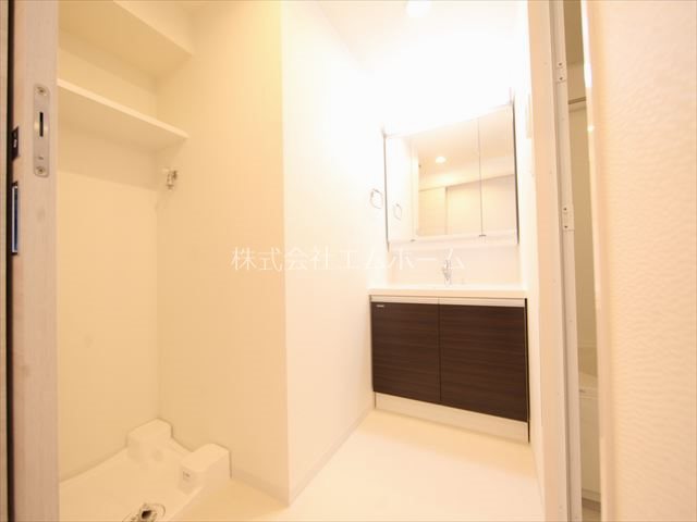S-RESIDENCE葵Ⅱ 脱衣所　独立洗面台（シャンプードレッサー付）