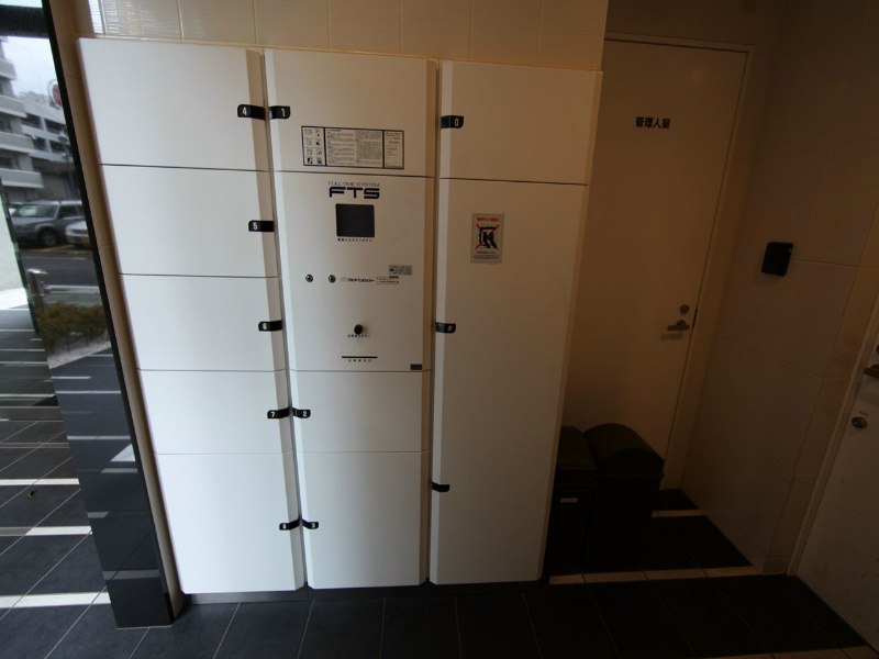 スペーシア栄 宅配BOX　不在時でも荷物の受け取りができます