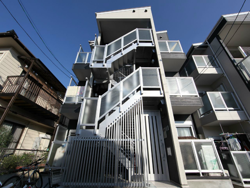 ＮｏｒｔｈｅｒｎＣｒｏｓｅ（ノーザンクロス） 外観　オートロック付　全部屋角部屋　家具家電ご用意できます