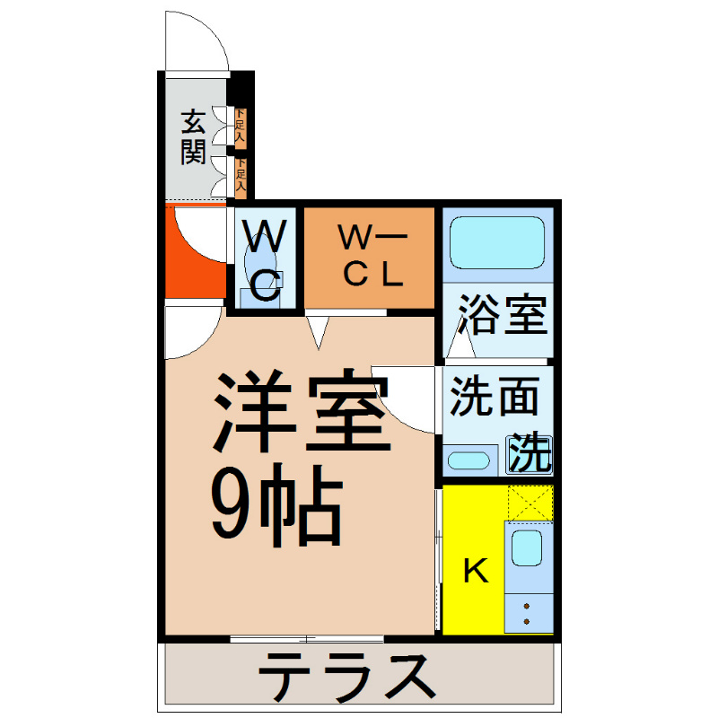 Ｂｒａｎｃｈｅ城西 間取図