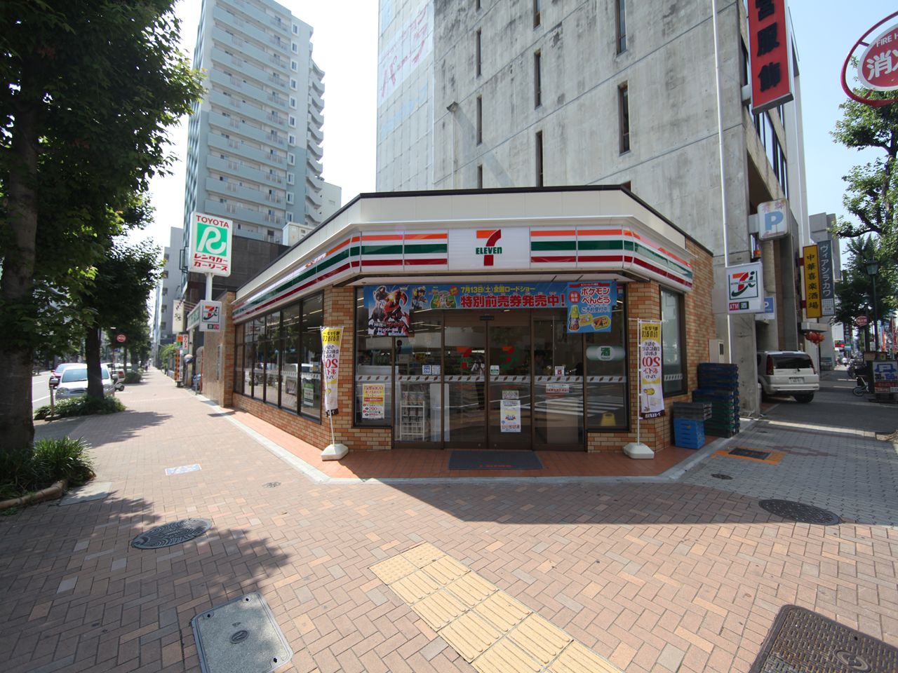 白川公園パークマンション セブンイレブン 名古屋栄２丁目東店