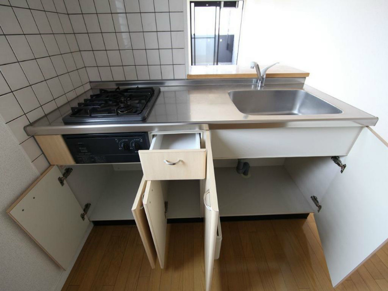 ＨａｕｓＩＳＥＢＥＲＧ（ハオスイセベルグ） システムキッチン（ガス2口コンロ付）　カウンターキッチン