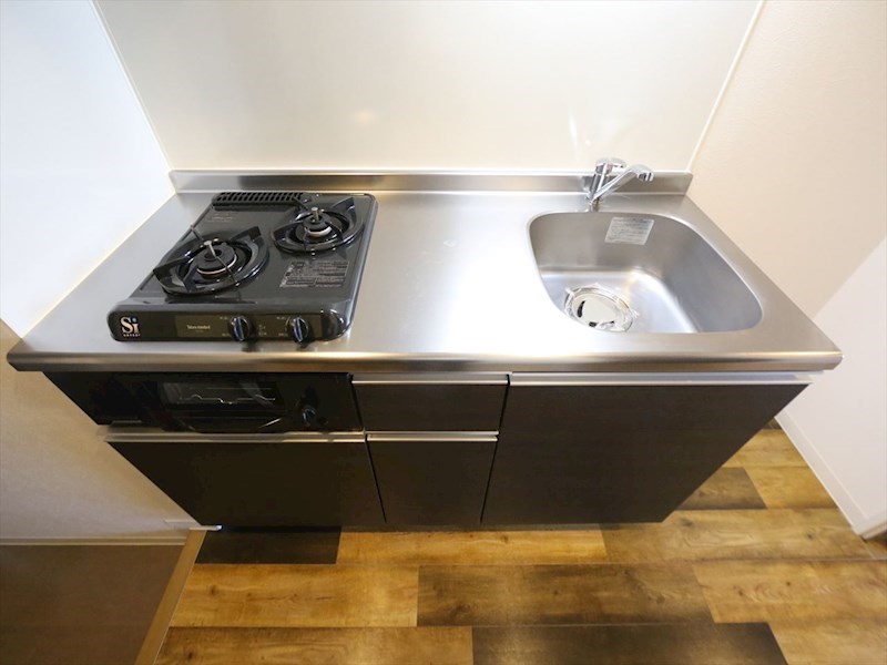 GRAN30NAGOYA（グランサーティナゴヤ） システムキッチン　2口ガスコンロ　グリル付