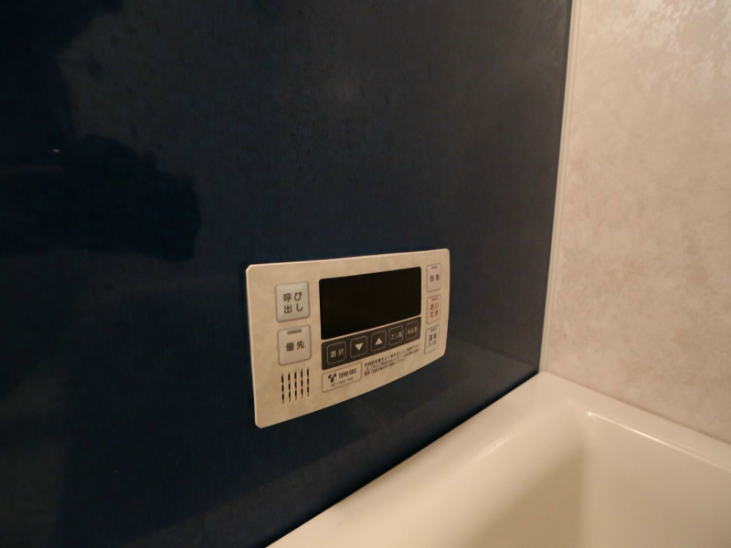 泉アパートメント 追い焚き　オートバス機能付給湯設備