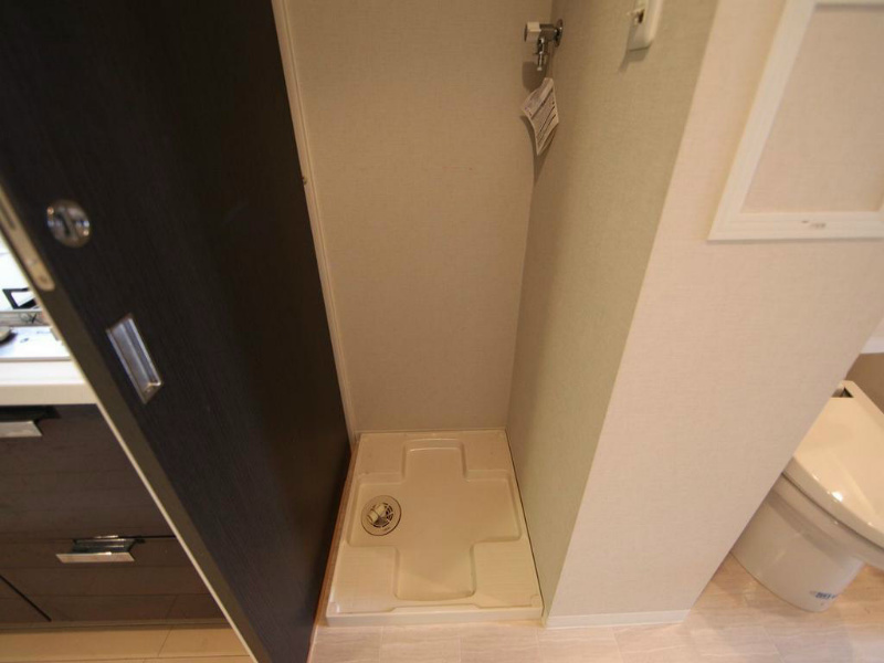 レジディア白壁 室内洗濯機置き場　洗濯機ご用意できます