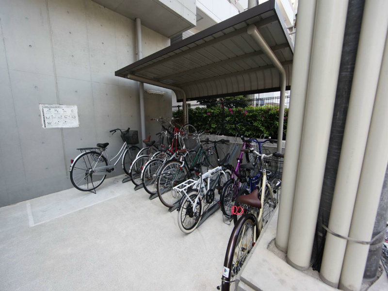 プリマヴェール名駅ノルテ 屋根付駐輪場