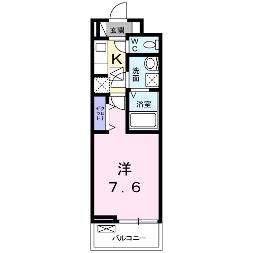 ＲＥＧＡＲＯ（レガーロ）Ⅱ 間取り