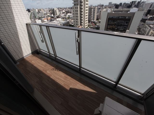 オークスクエア吹上 南向きバルコニー