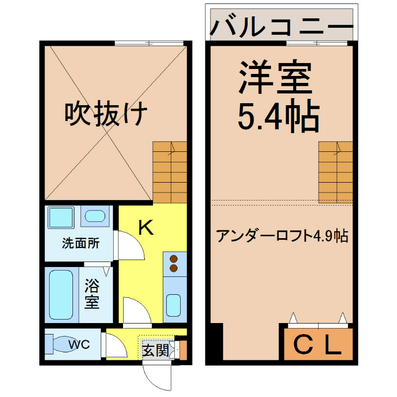 インペリアルコート 間取図