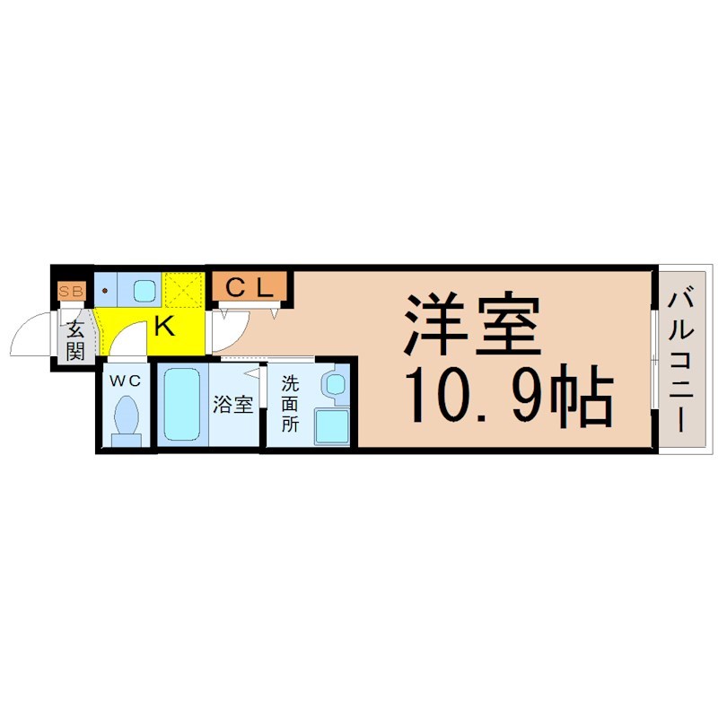 本州守山ビル 間取図