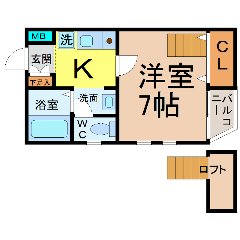 アムール金山 間取図