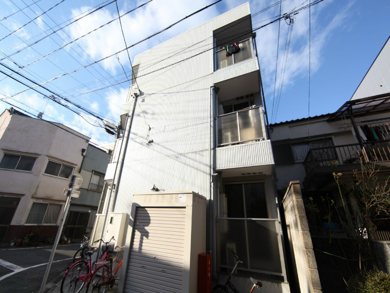 アムール金山 外観　オートロック　家具家電（冷蔵庫レンジ洗濯機）ご用意OK