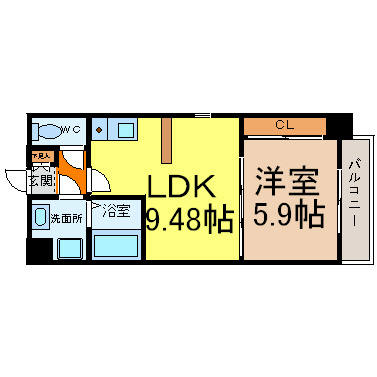 ベレーサ葵 間取図