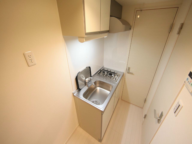La Casa大曽根 システムキッチン（ガス2口）冷蔵庫・レンジ等ご用意できます