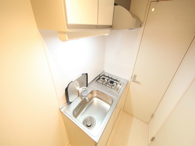 La Casa大曽根 システムキッチン（ガス2口）冷蔵庫・レンジ等ご用意できます