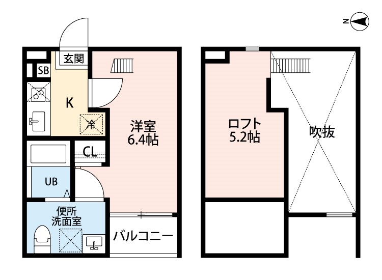 フラン 間取図