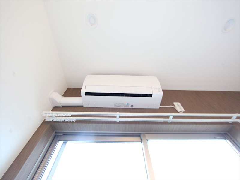 グレイスステーションサイド野並 各部屋にエアコン完備
