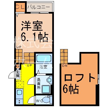 フォルクローレ名駅西 間取図