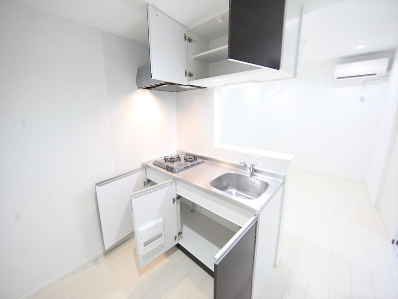 ｍｉａ　ｃａｓａ十一番町 システムキッチン（ガス2口コンロ付）　同仕様写真