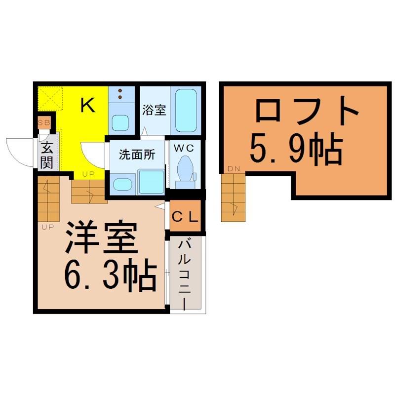 サクラテラス堀田 間取図
