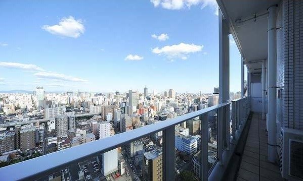 ブリリアタワー名古屋グランスイート バルコニー　見晴良好